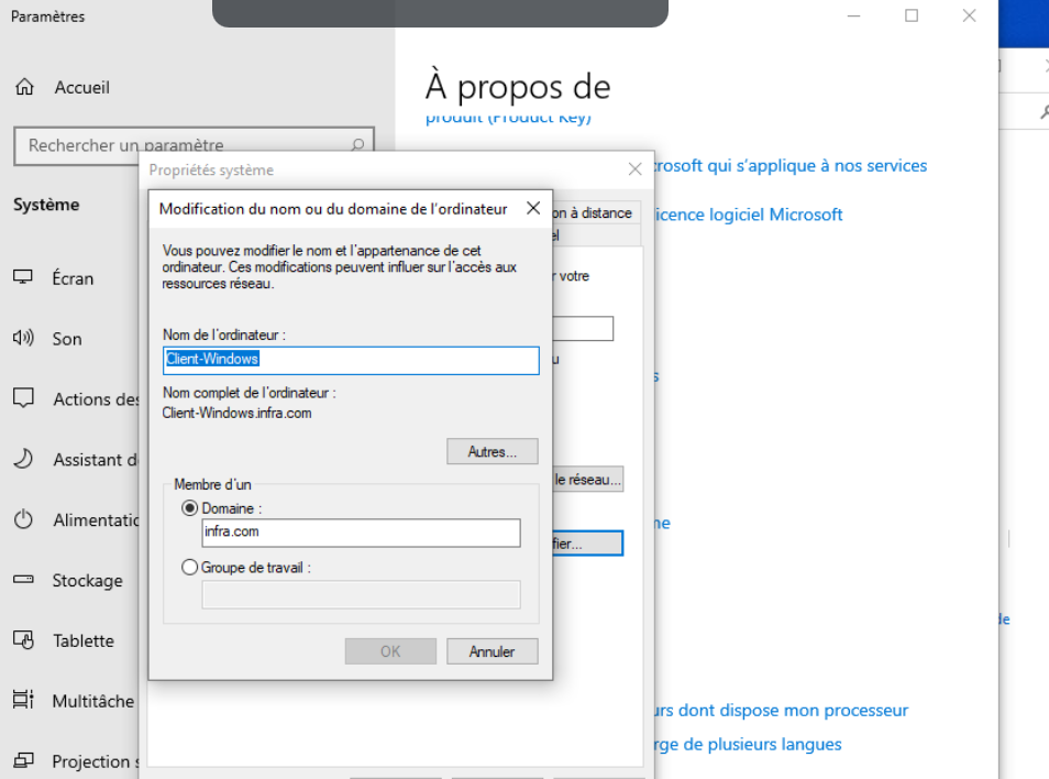 Configuration du DNS 11