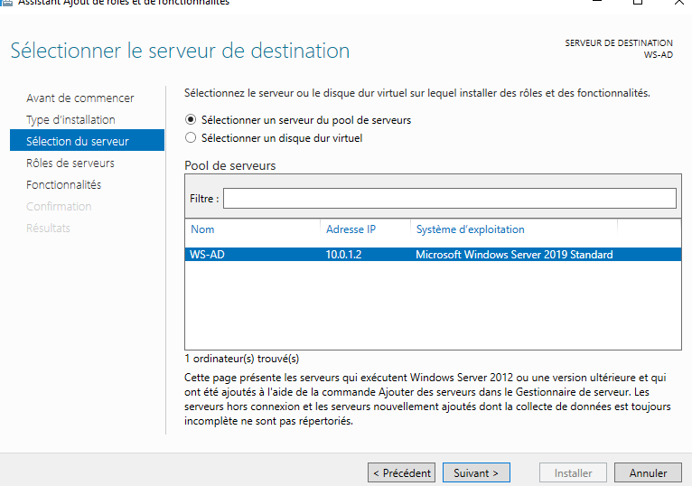 Configuration du Windows Server 5
