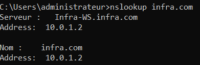 Configuration du DNS 9