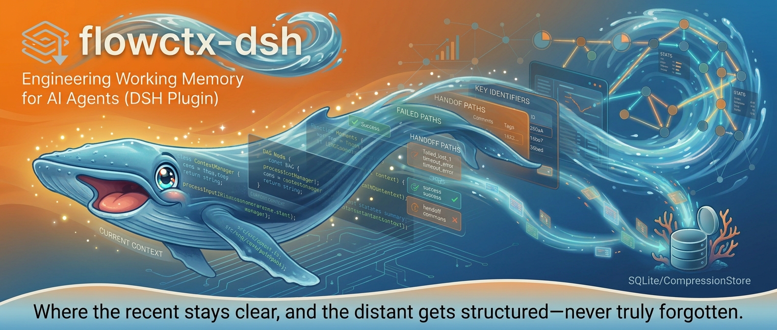 flowctx-dsh — Engineering Working Memory for AI Agents (DSH Plugin)