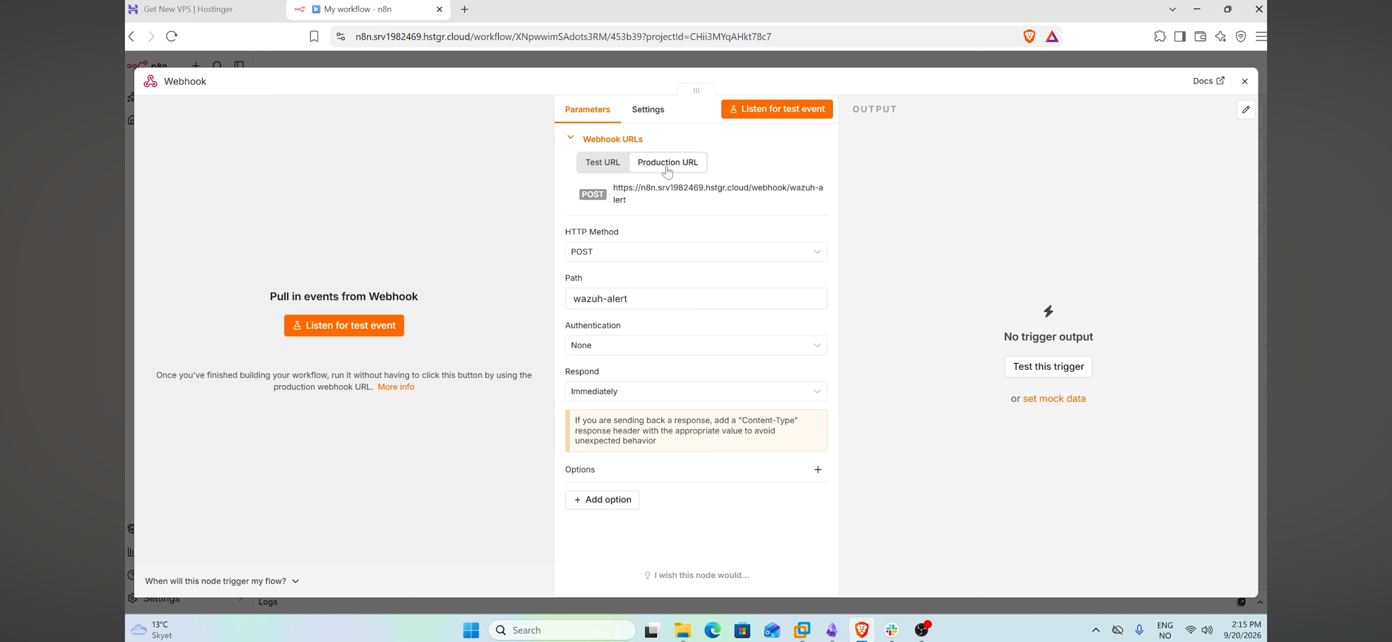 n8n Webhook 节点