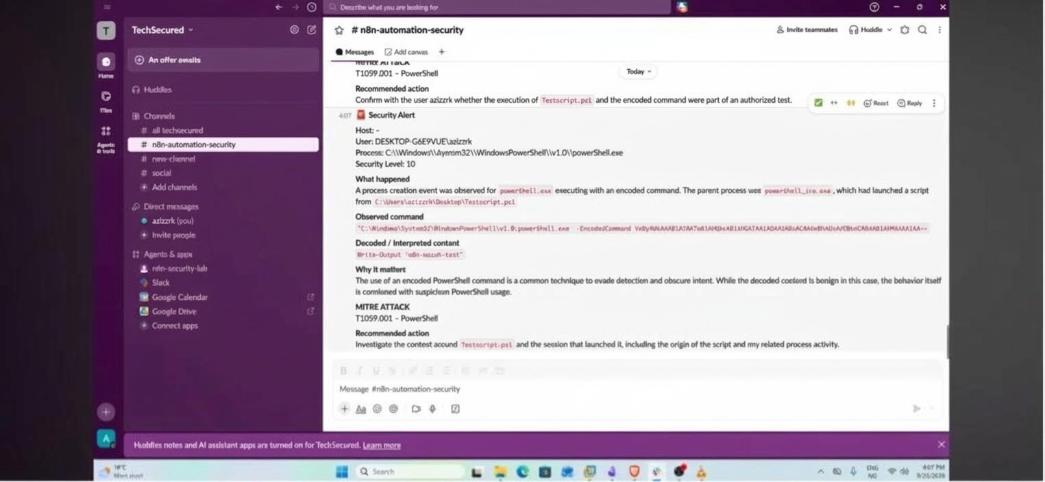 Slack 结果