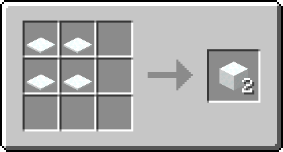 2 Snow Blocks recipe