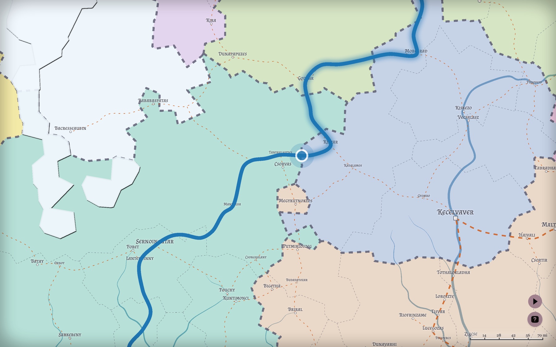 Travel animation