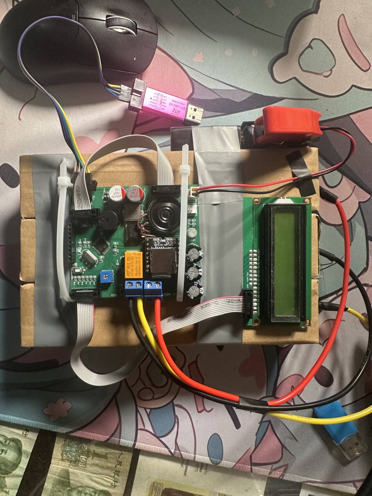 Full assambled board