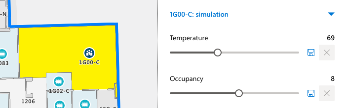 Simulation controls