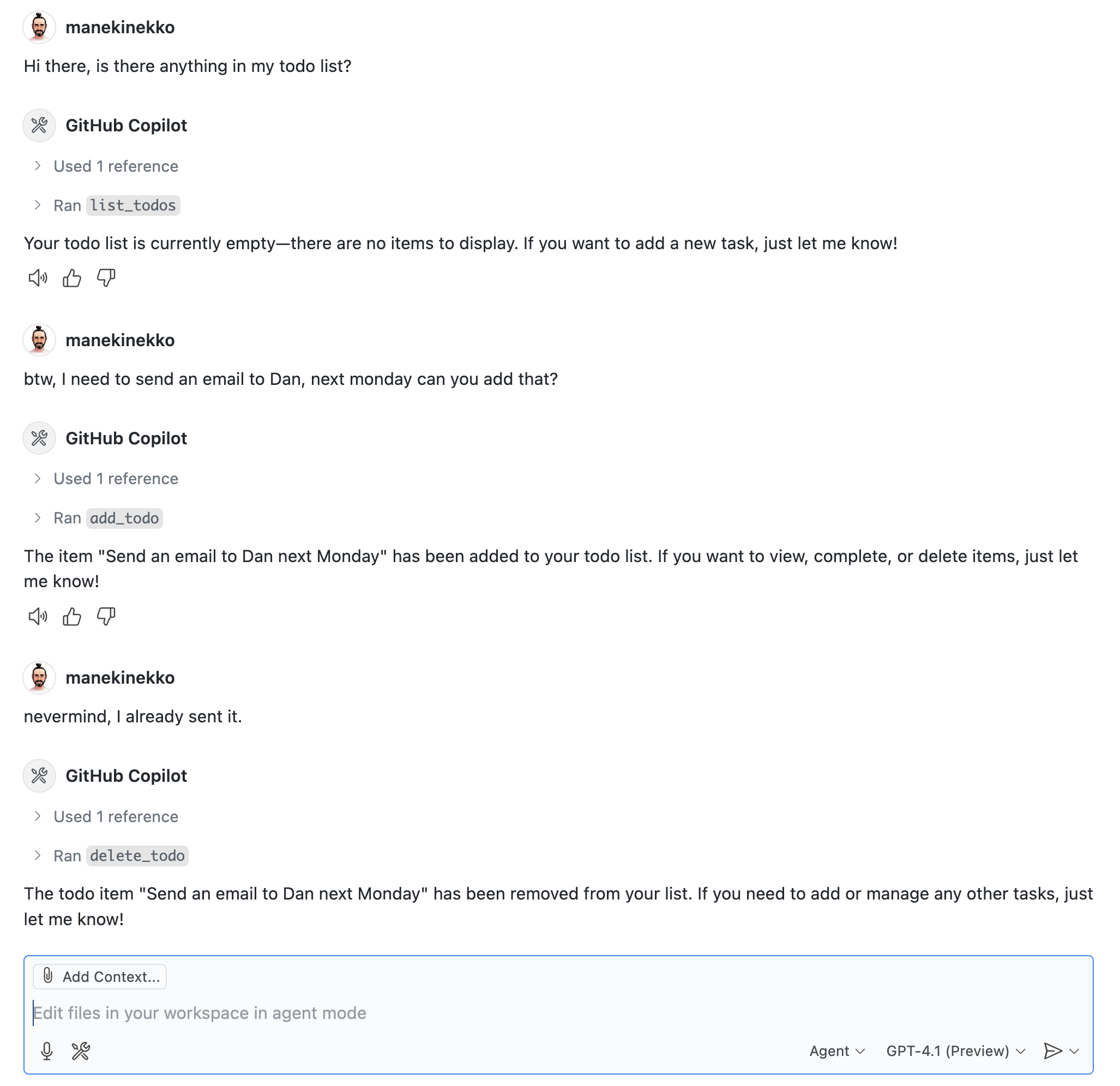 MCP and GHCP in Action
