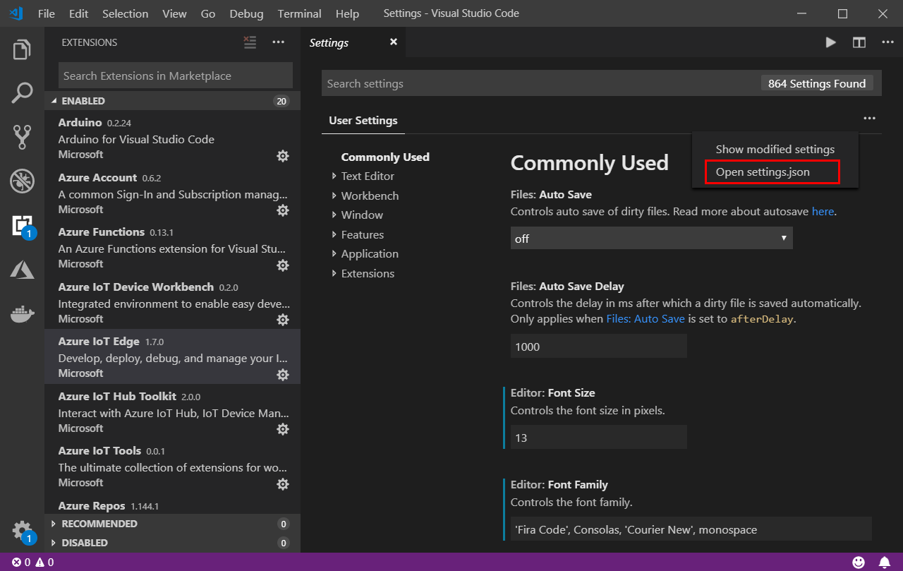 Install Azure IoT Tools