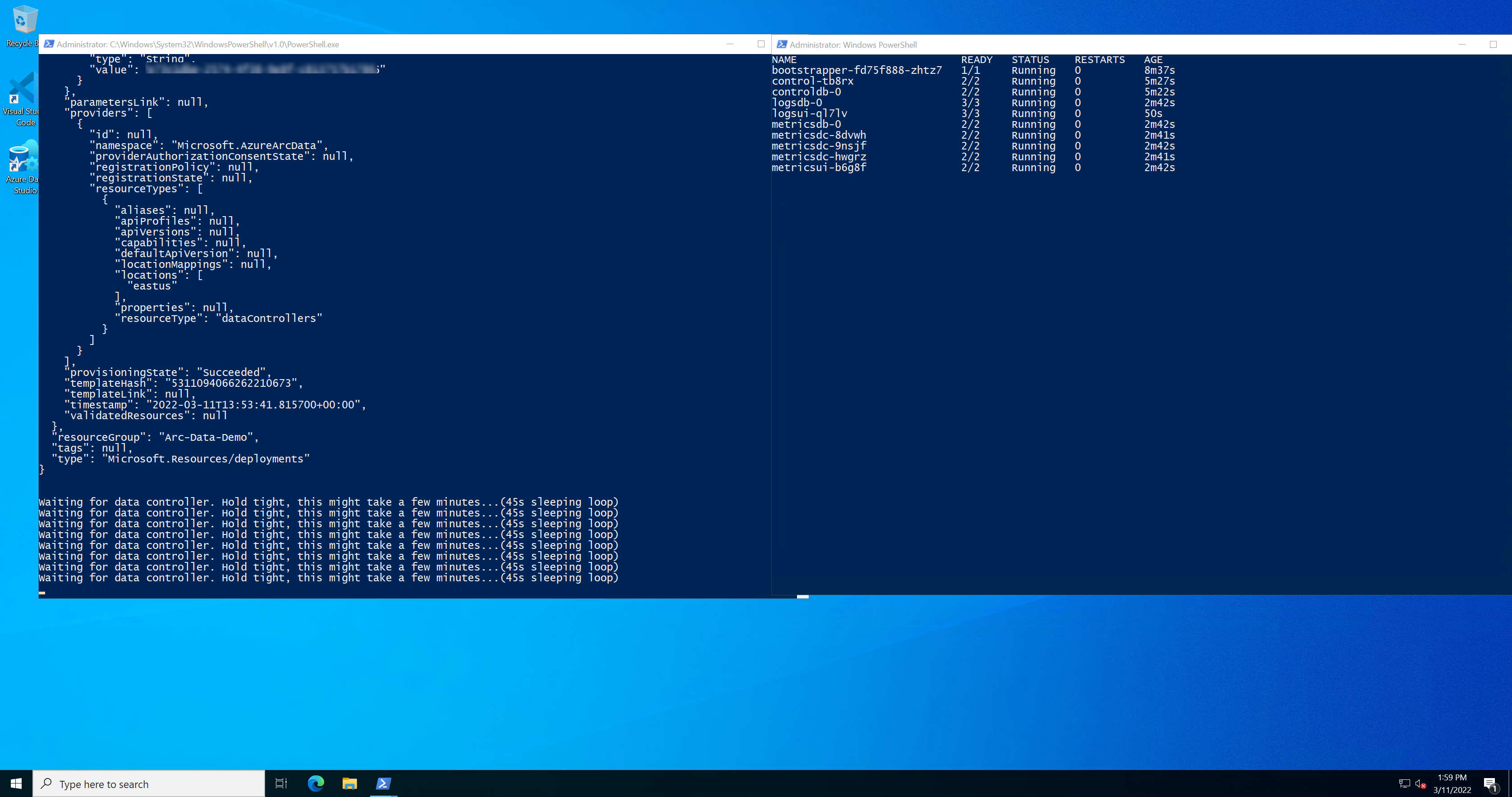 Arc Powershell Azure Arc Jumpstart