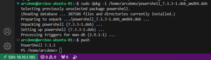 Arc Powershell Azure Arc Jumpstart