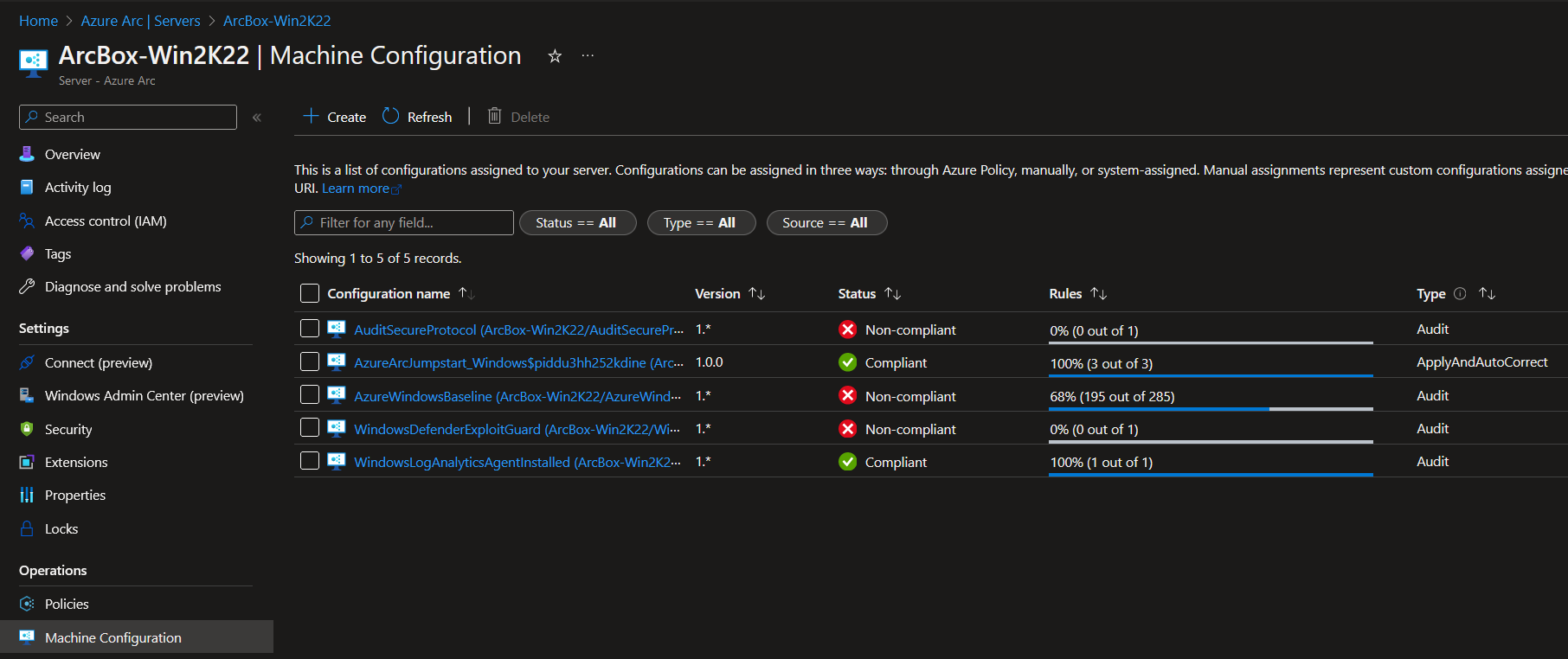 Azure Machine Configuration Icon Azure Arc Jumpstart