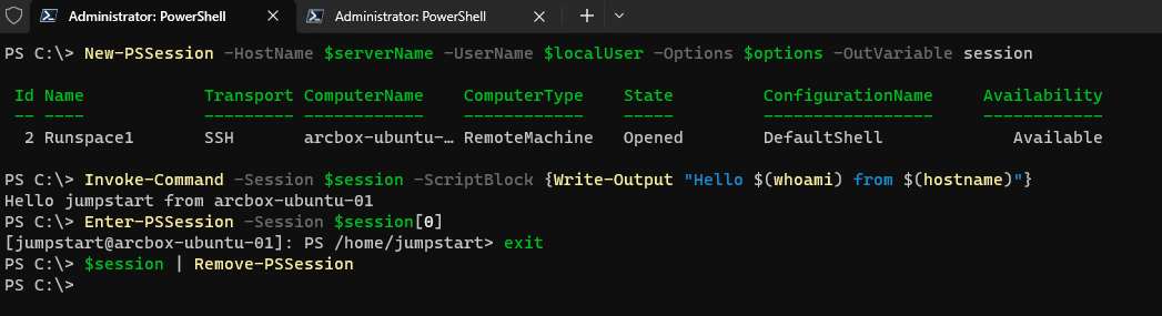 Arc Powershell Azure Arc Jumpstart