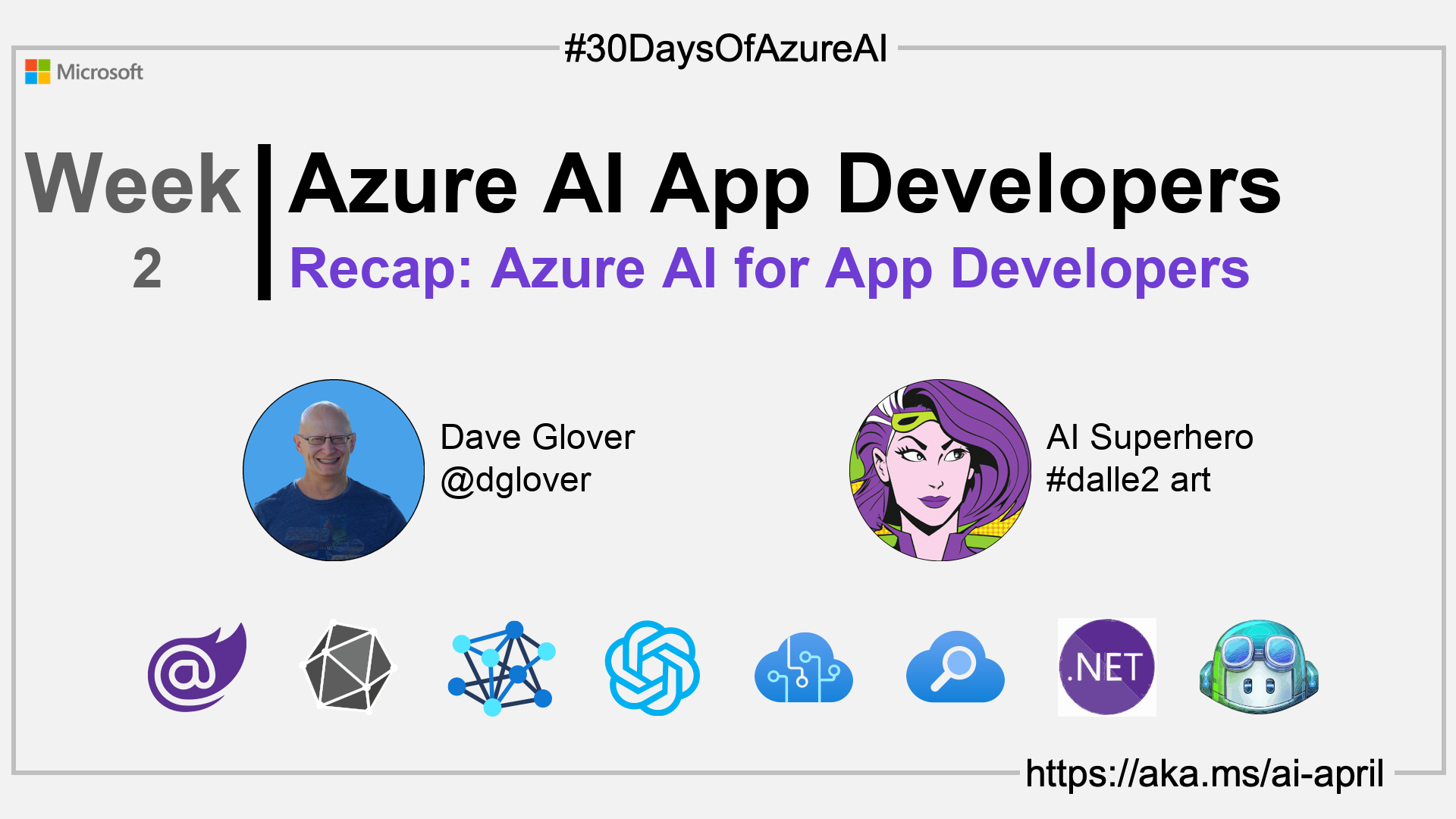 15. 🧑‍💻Recap: Azure AI for App Developers | Azure AI Developer Hub