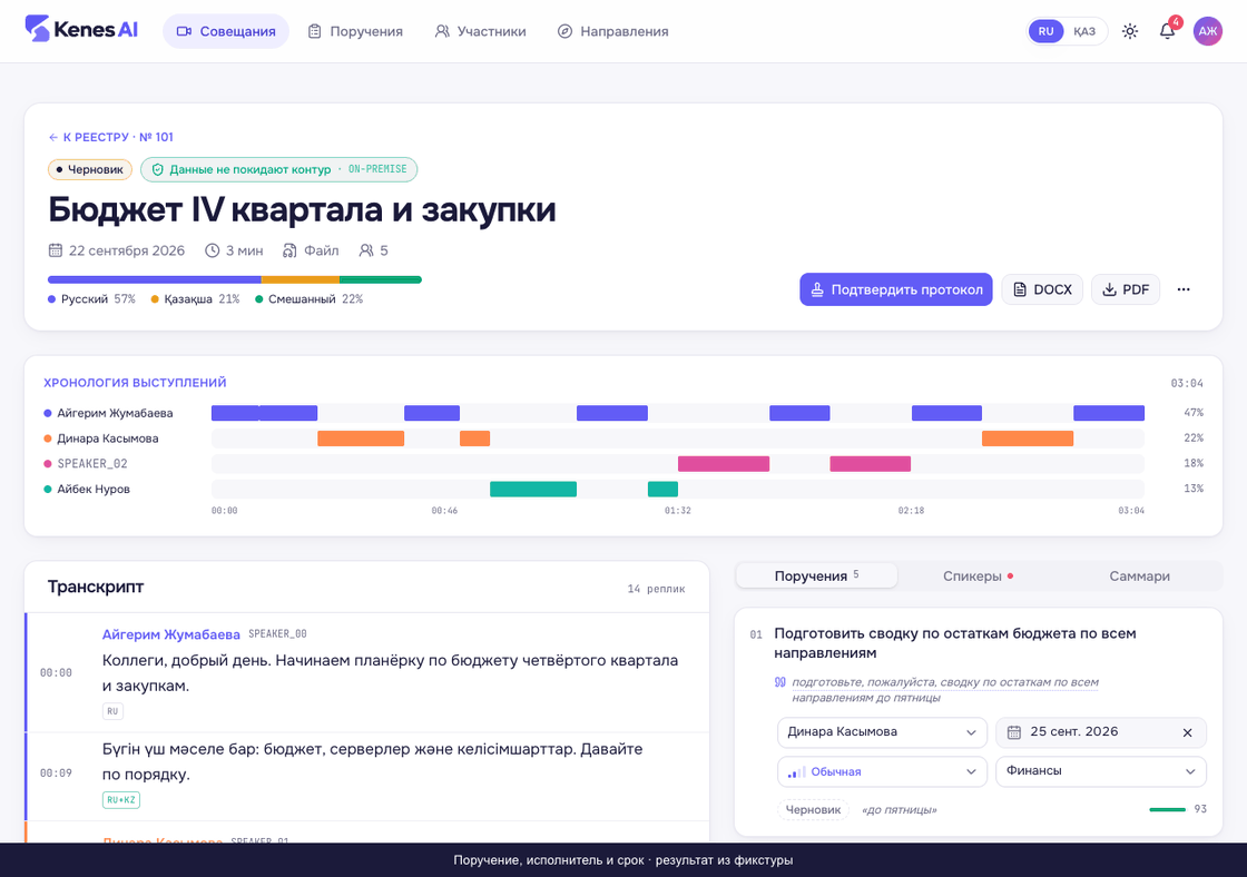 Цитата-основание поручения, Динара как исполнитель и выбор даты в календаре