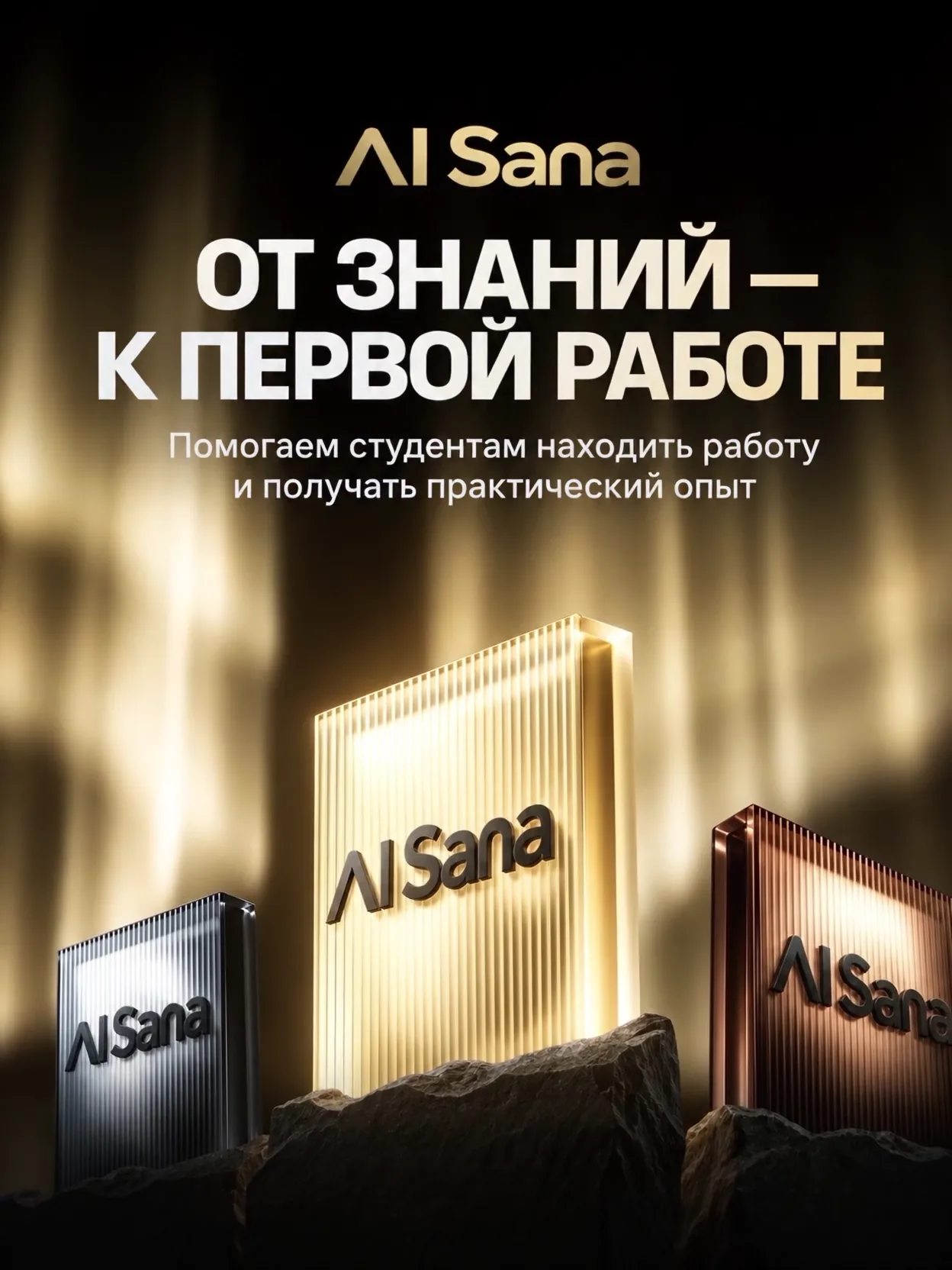 AI-Sana — от знаний к первой работе