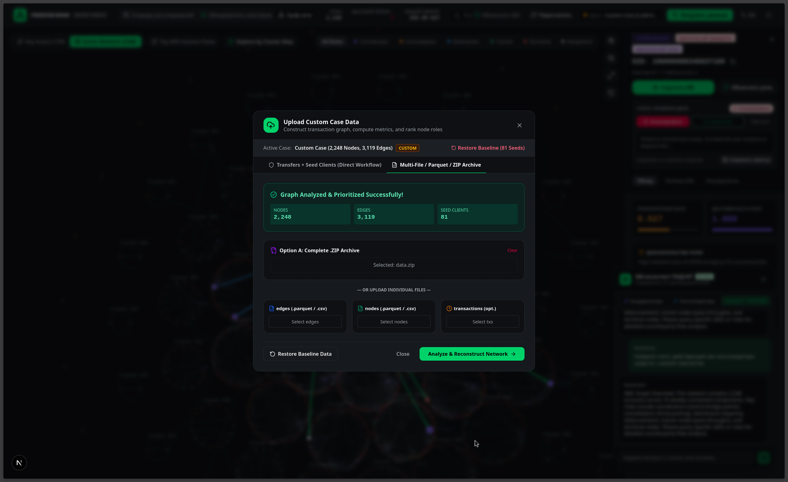 Custom Case Ingestion Engine