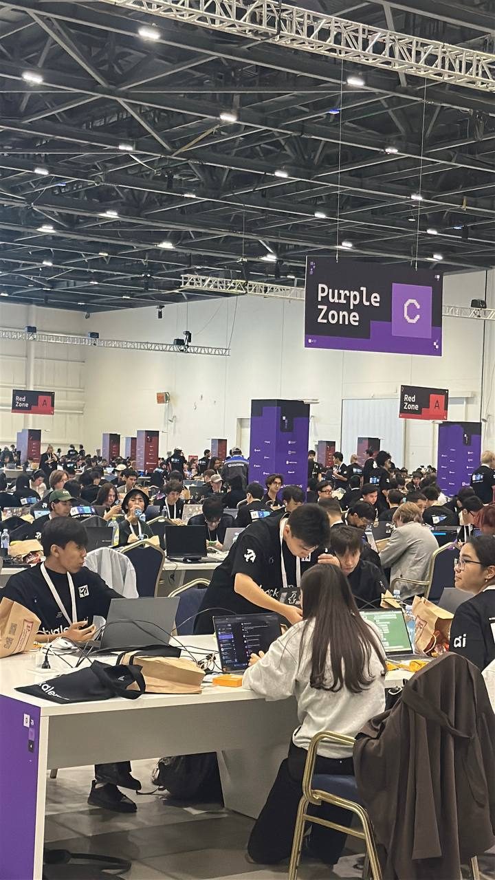 The hackathon hall, Purple Zone C