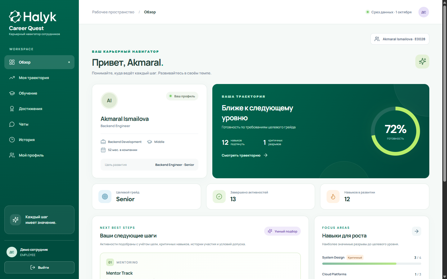 Employee Dashboard