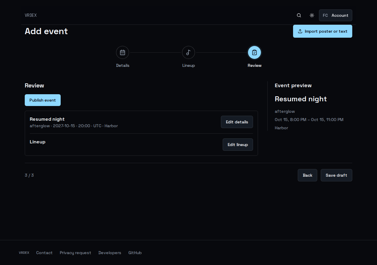 desktop-chromium / resumed-dark-review