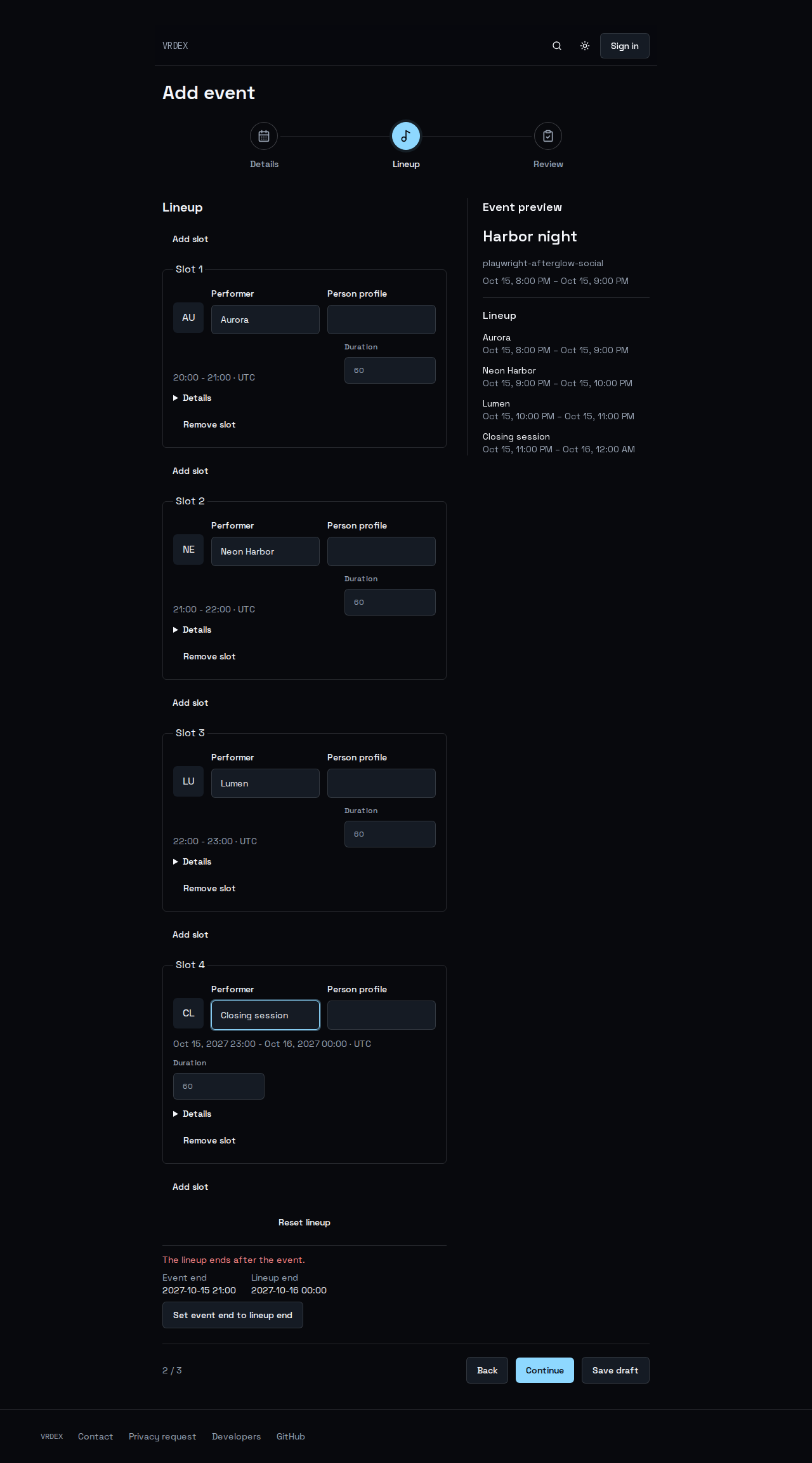 desktop-chromium / schedule-dark-lineup-conflict