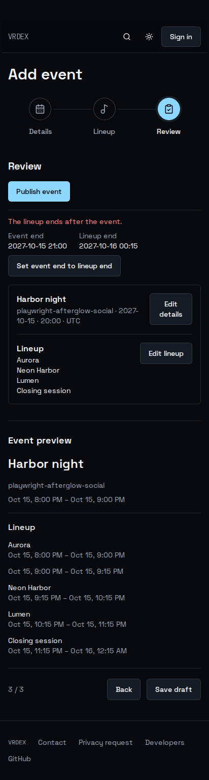 mobile-chromium / schedule-dark-review-conflict