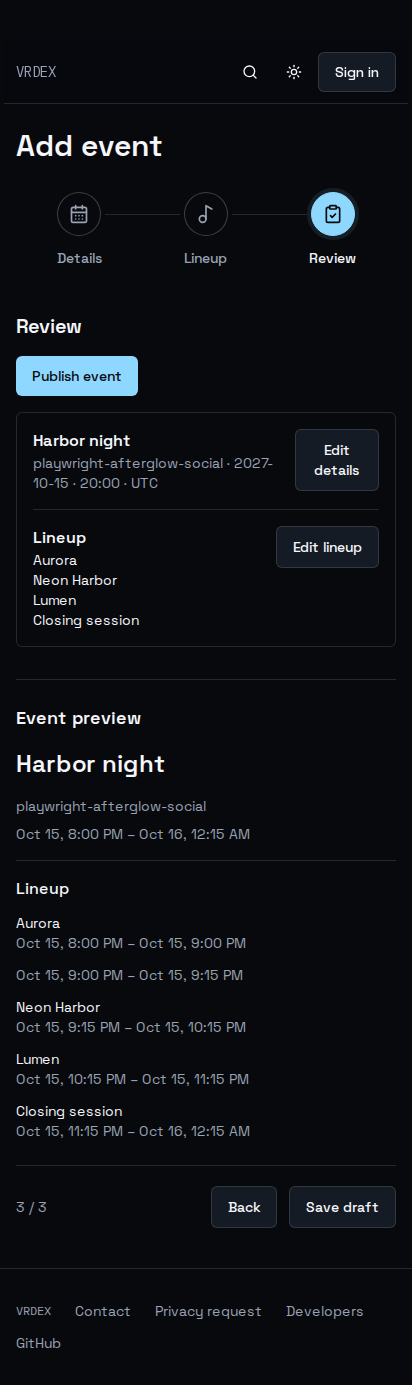 mobile-chromium / schedule-dark-review