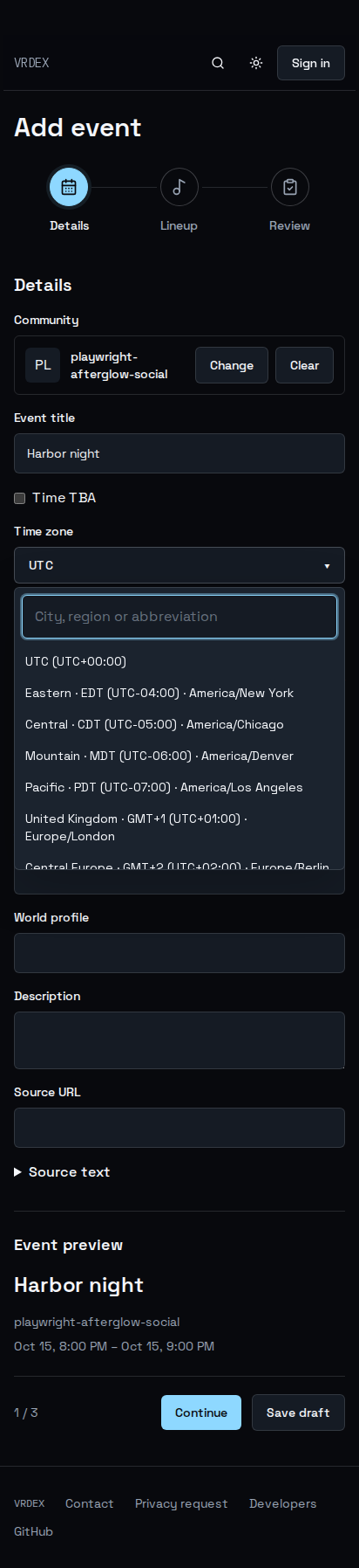 mobile-chromium / schedule-dark-timezone