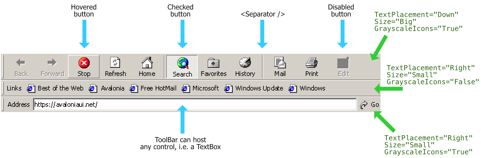 ToolBar Example