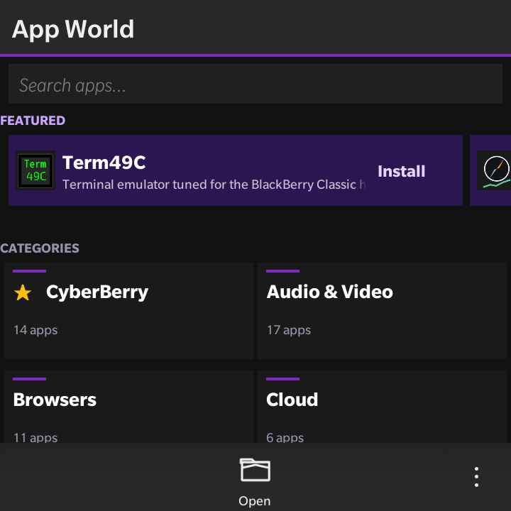 AppWorld — Kho Ứng Dụng Native cho BlackBerry 10
