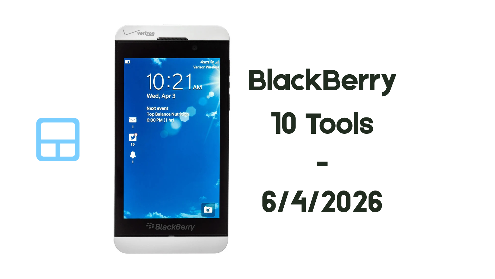 BlackBerry 10 Tools – Cập Nhật Thứ 10