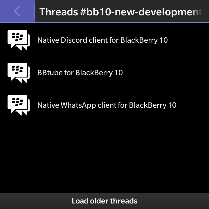 BBCord 1.0.2.x - Xem Thread trong kênh