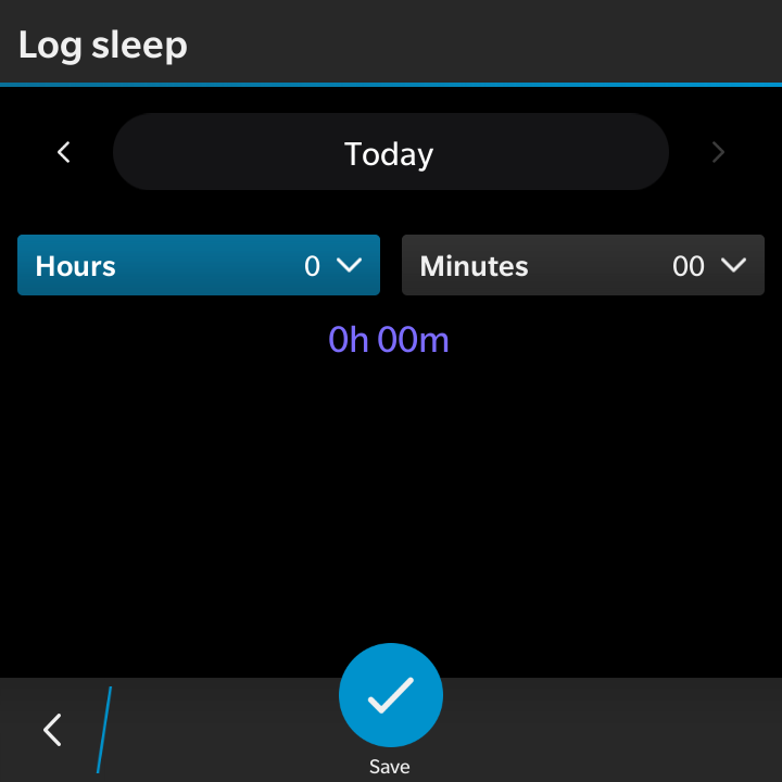 BBHealth - Ghi nhật ký giấc ngủ