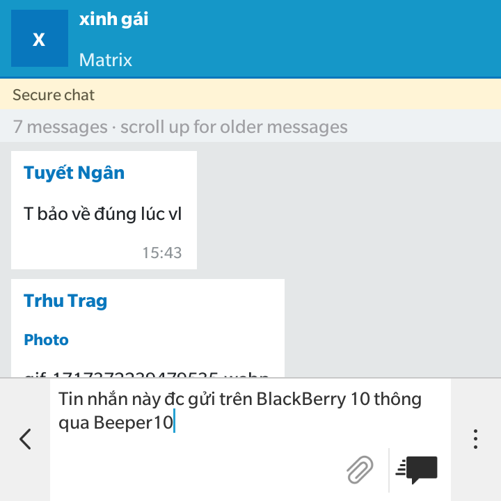 Beeper10 - Prepare verification bằng recovery key