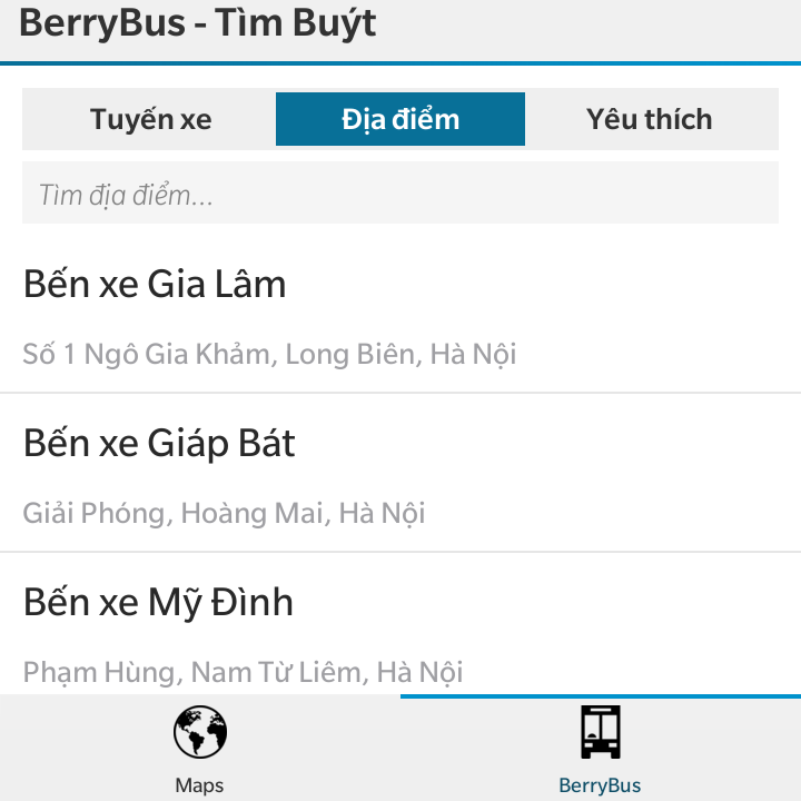 BerryBus Screenshot 3