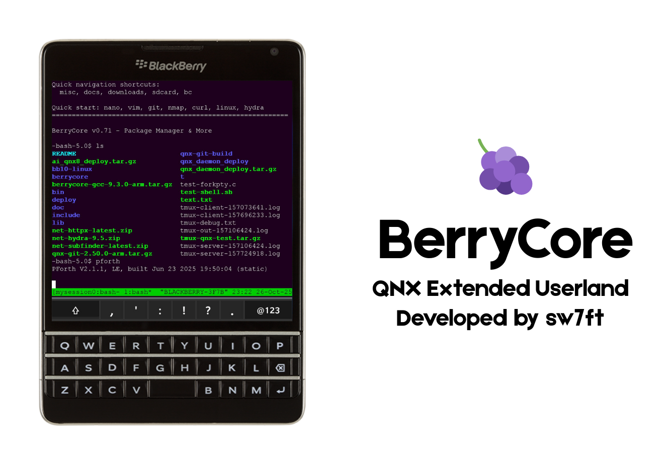 Hướng Dẫn Cài Đặt & Sử Dụng BerryCore Trên BB10