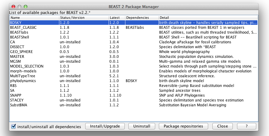 Package manager