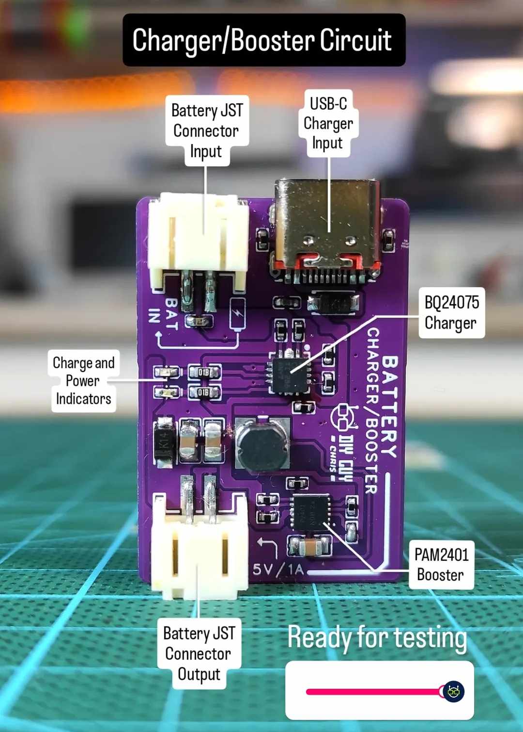 LiPo Charger Booster Compact Power Combo — image 1 from the project repository