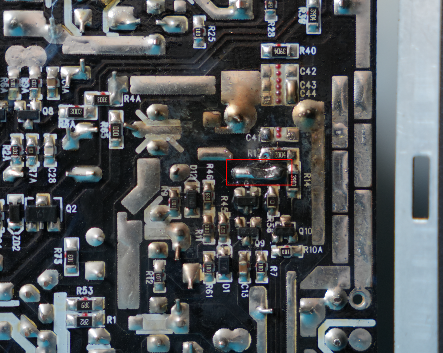 PSU shorted circuit