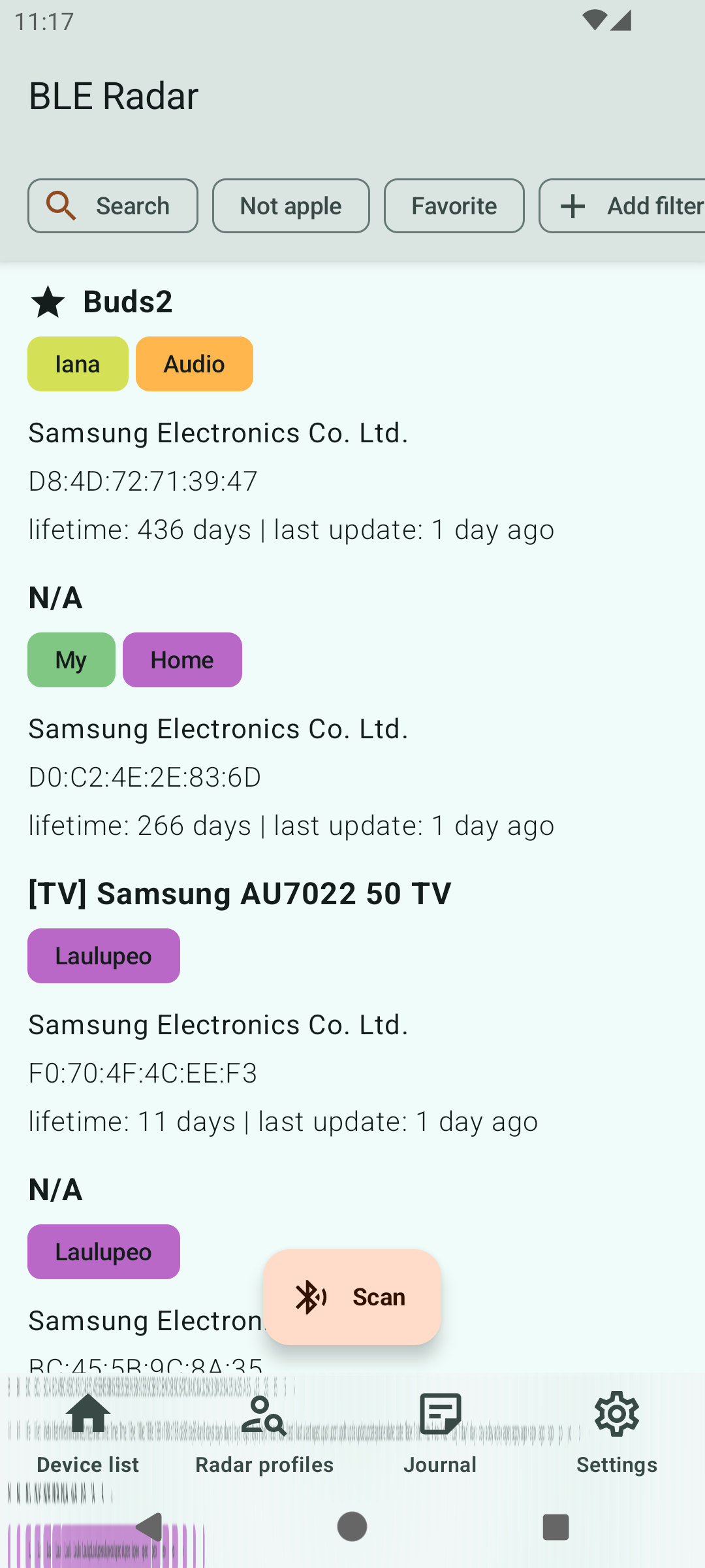 Screenshot 2 of MetaRadar — opens full size