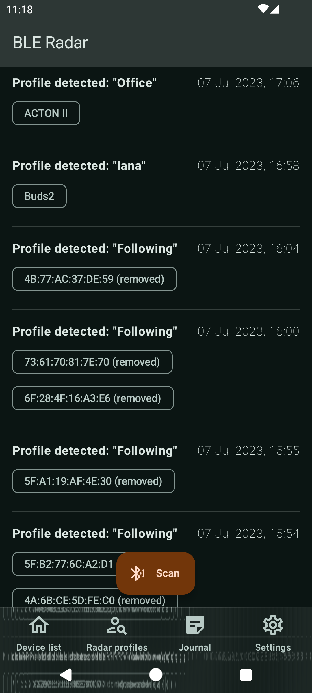 Screenshot 5 of MetaRadar — opens full size
