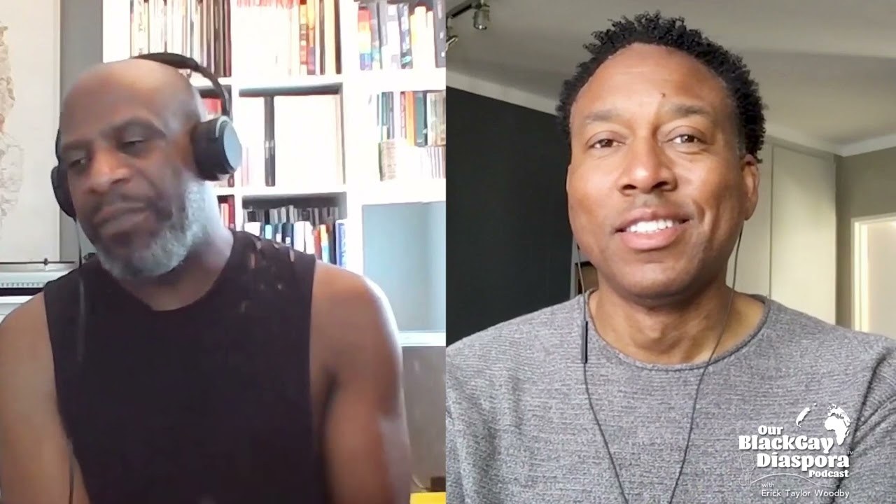 Rob Berkeley and Erick Taylor Woodby in conversation on Our Black Gay Diaspora, Ep. 65, September 2023