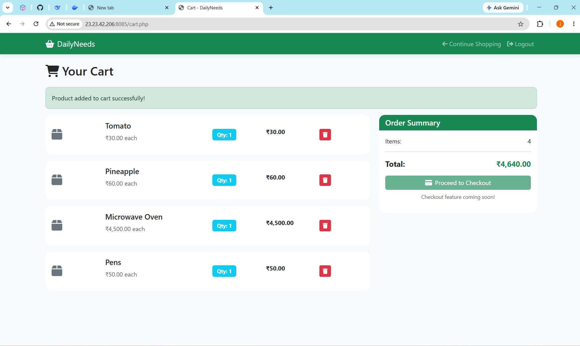 GitHub - BRK-Devops/DailyNeeds-PHP-Docker: using PHP and MYSQL · GitHub