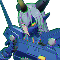 Aegiochusmon: Blue portrait
