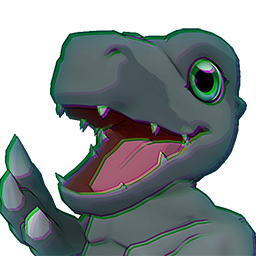 Agumon (Black) portrait