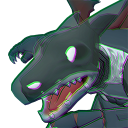Cyberdramon portrait