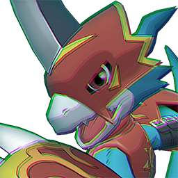 Flamedramon portrait