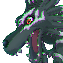 Garurumon (Black) portrait
