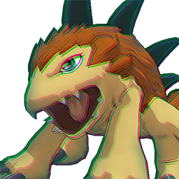 Gizamon portrait