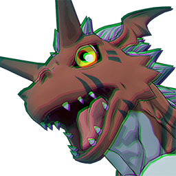 Growlmon portrait