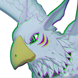 HippoGryphonmon portrait